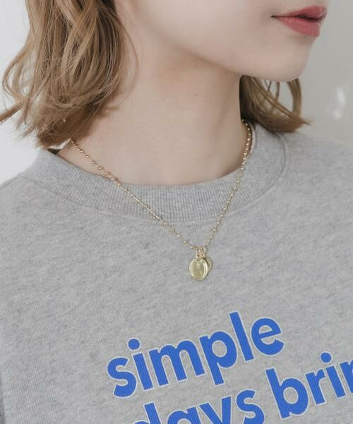 SMELLY / スメリー ネックレス・ペンダント・チョーカー | コインチャームボールチェーンネックレス | 詳細3