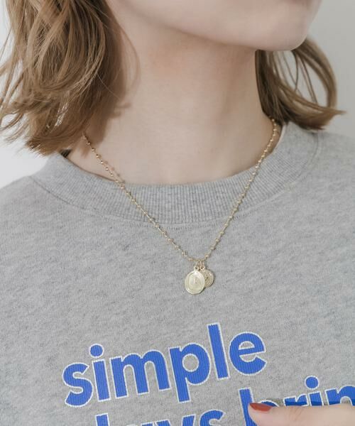 SMELLY / スメリー ネックレス・ペンダント・チョーカー | コインチャームボールチェーンネックレス | 詳細5