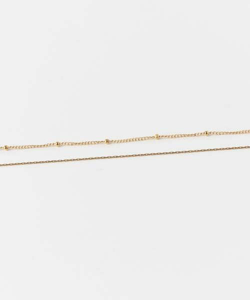 SMELLY / スメリー ネックレス・ペンダント・チョーカー | ステンレススリムチェーンレイヤードネックレス | 詳細6