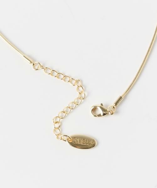 SMELLY / スメリー ネックレス・ペンダント・チョーカー | カーブメタルプレートネックレス | 詳細7