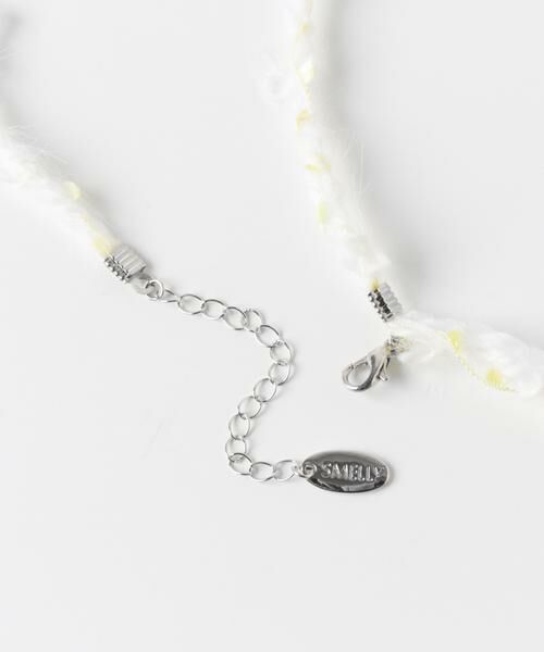 SMELLY / スメリー ネックレス・ペンダント・チョーカー | ウールヤーンハートチャームチョーカーネックレス | 詳細6