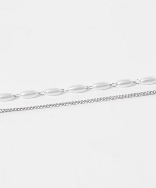 SMELLY / スメリー ネックレス・ペンダント・チョーカー | ステンレスハートトップパール2セットネックレス | 詳細7