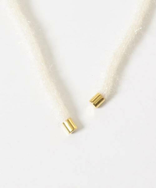 SMELLY / スメリー ネックレス・ペンダント・チョーカー | ラメフェザーヤーンコード2セットネックレス | 詳細11