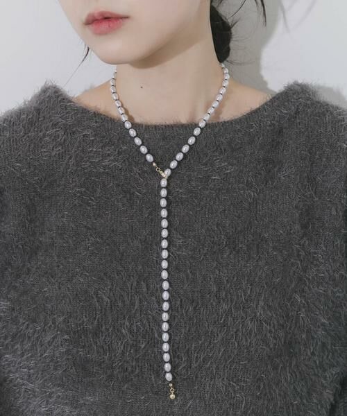 SMELLY / スメリー ネックレス・ペンダント・チョーカー | パールビーズYネックレス | 詳細5