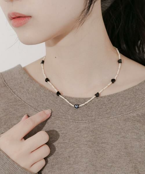 SMELLY / スメリー ネックレス・ペンダント・チョーカー | ハートビーズネックレス | 詳細4