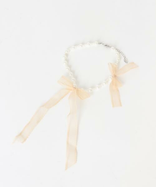 SMELLY / スメリー ネックレス・ペンダント・チョーカー | レースリボンパールネックレス | 詳細5