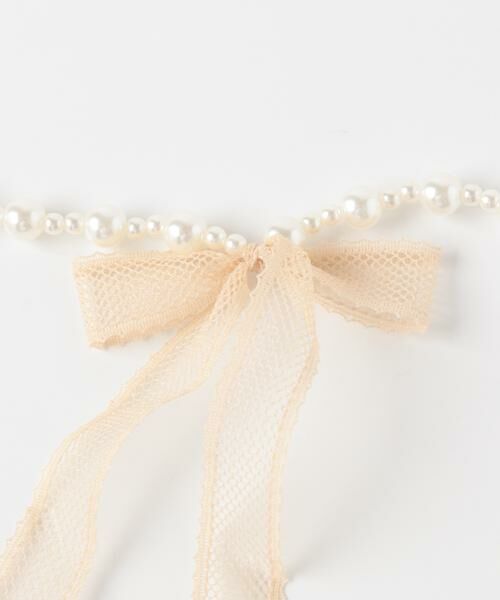 SMELLY / スメリー ネックレス・ペンダント・チョーカー | レースリボンパールネックレス | 詳細6