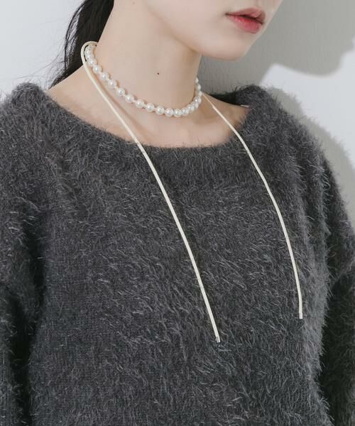 SMELLY / スメリー ネックレス・ペンダント・チョーカー | パールコードチョーカーネックレス | 詳細2