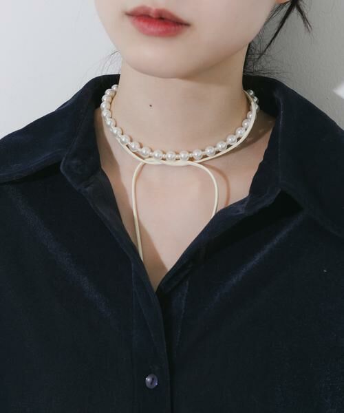 SMELLY / スメリー ネックレス・ペンダント・チョーカー | パールコードチョーカーネックレス | 詳細5