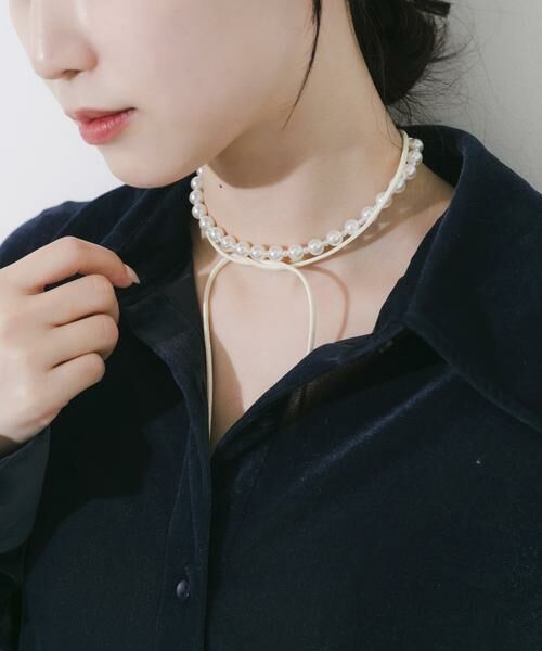 SMELLY / スメリー ネックレス・ペンダント・チョーカー | パールコードチョーカーネックレス | 詳細6