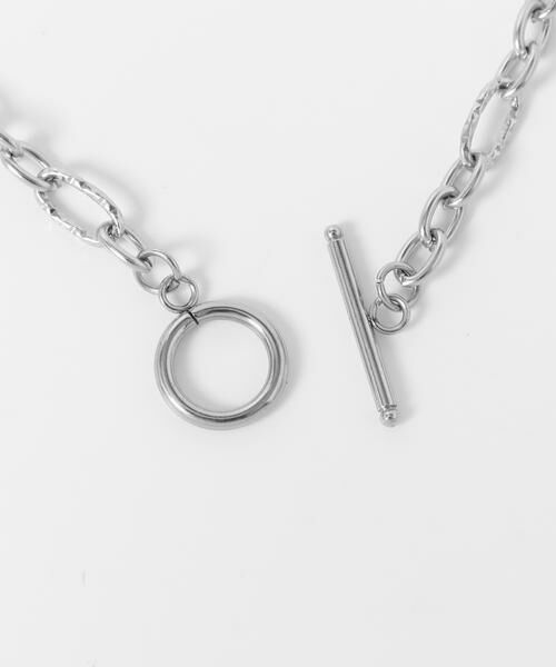 SMELLY / スメリー ネックレス・ペンダント・チョーカー | ステンレスオーバルチェーンマンテルネックレス | 詳細6