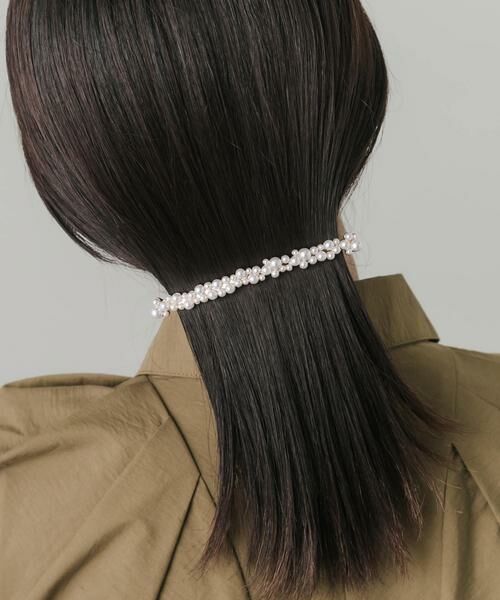 SMELLY / スメリー カチューシャ・カチューム・その他 | ランダムパールバレッタ | 詳細1