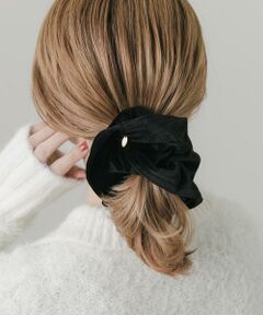 SMELLY / スメリー ヘアゴム・シュシュ | ベロアボリュームシュシュ