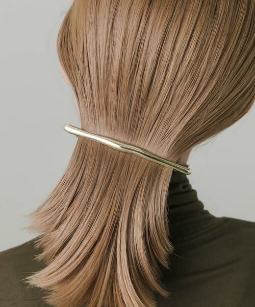 SMELLY / スメリー カチューシャ・カチューム・その他 | ニュアンスメタルバレッタ | 詳細1