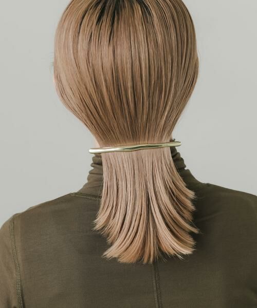 SMELLY / スメリー カチューシャ・カチューム・その他 | ニュアンスメタルバレッタ | 詳細2