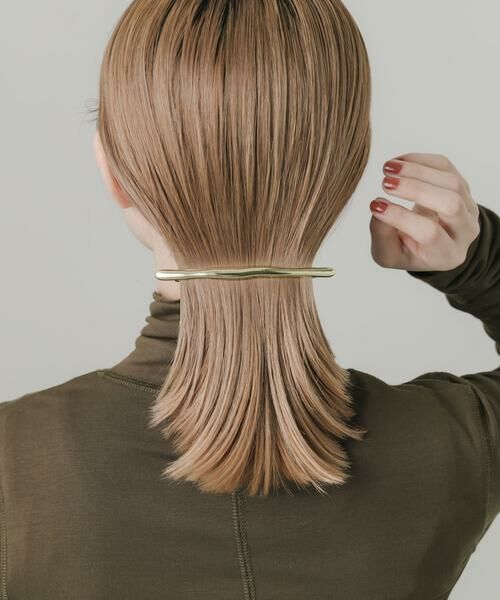 SMELLY / スメリー カチューシャ・カチューム・その他 | ニュアンスメタルバレッタ | 詳細3