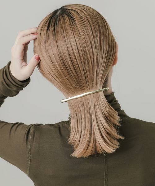 SMELLY / スメリー カチューシャ・カチューム・その他 | ニュアンスメタルバレッタ | 詳細4