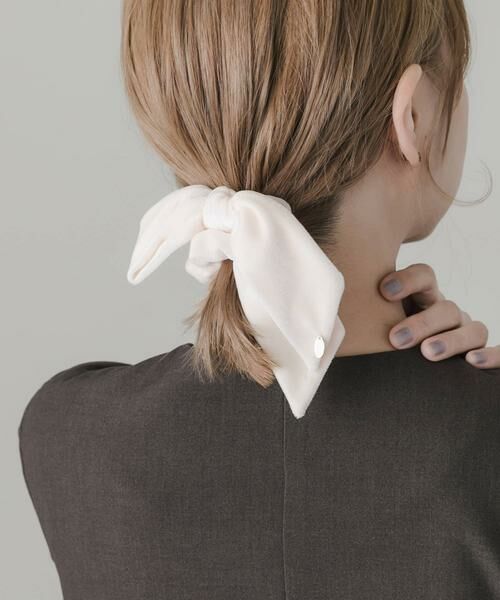 SMELLY / スメリー ヘアゴム・シュシュ | ベロアリボンシュシュ | 詳細9