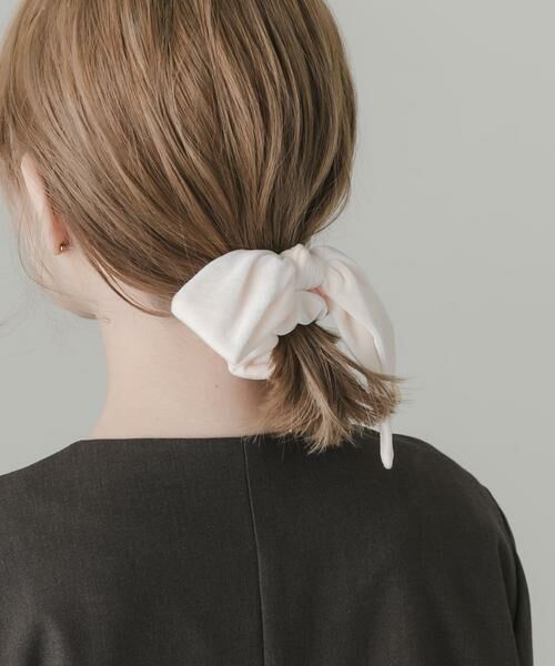 SMELLY / スメリー ヘアゴム・シュシュ | ベロアリボンシュシュ | 詳細10