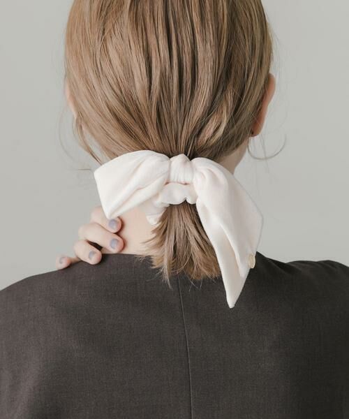 SMELLY / スメリー ヘアゴム・シュシュ | ベロアリボンシュシュ | 詳細12