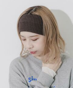 SMELLY / スメリー カチューシャ・カチューム・その他 | リブニットワイドヘアバンド