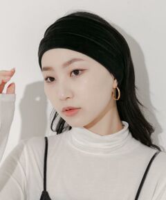 SMELLY / スメリー カチューシャ・カチューム・その他 | ベロアワイドヘアバンド