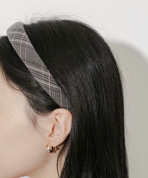 SMELLY / スメリー カチューシャ・カチューム・その他 | グレンチェックカチューシャ | 詳細3