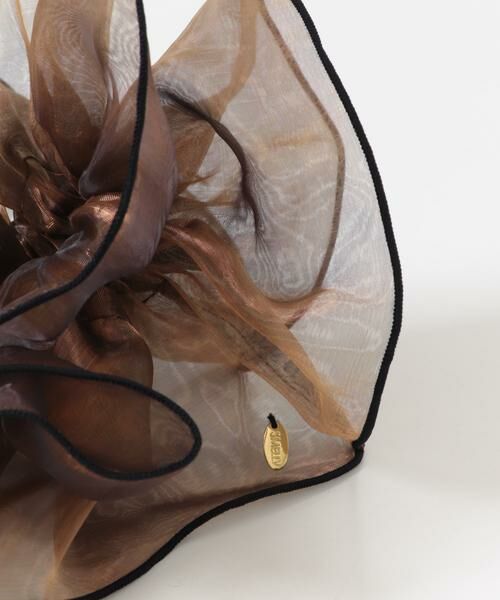 SMELLY / スメリー ヘアゴム・シュシュ | バイカラーシアーボリュームシュシュ | 詳細6