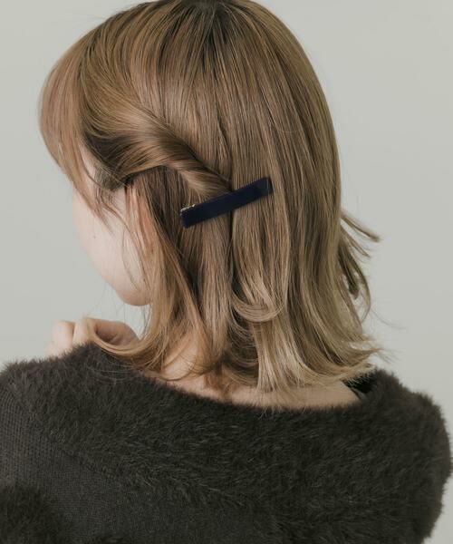 SMELLY / スメリー カチューシャ・カチューム・その他 | スクエアカラー2セットヘアピン | 詳細3