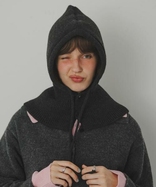 SMELLY / スメリー ニットキャップ | リブニットバラクラバ | 詳細13