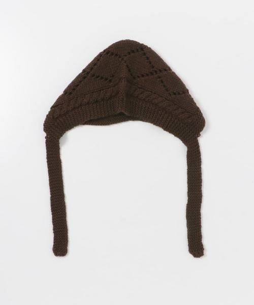 SMELLY / スメリー ニットキャップ | ケーブルアミボンネット | 詳細7