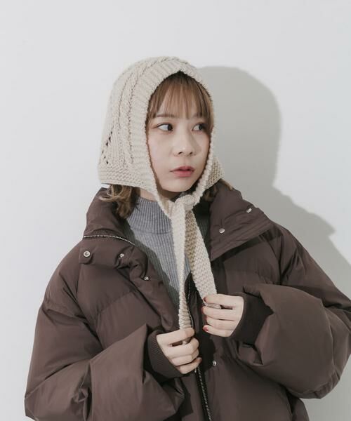 SMELLY / スメリー ニットキャップ | ケーブルアミボンネット | 詳細13