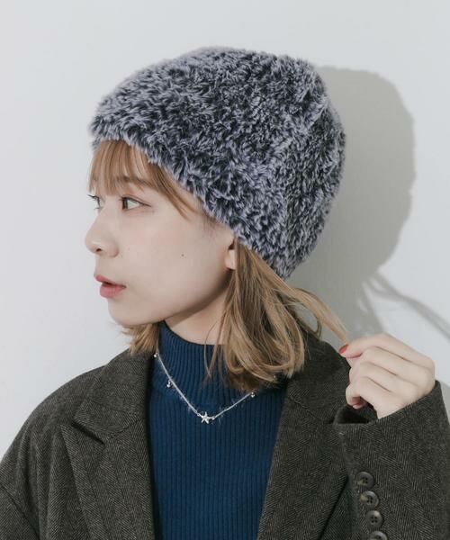 SMELLY / スメリー ニットキャップ | ファーニットキャップ | 詳細12