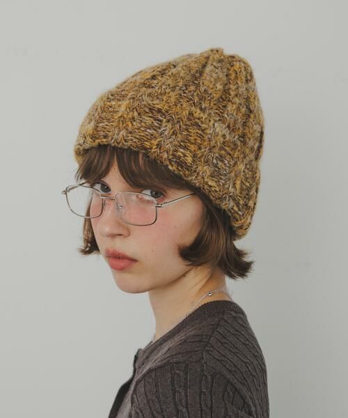 SMELLY / スメリー ニットキャップ | カラーミックスニットワッチ | 詳細1