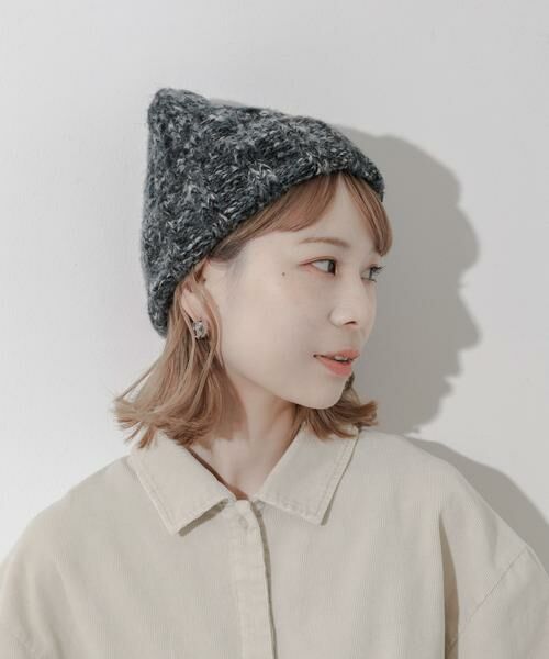 SMELLY / スメリー ニットキャップ | カラーミックスニットワッチ | 詳細8