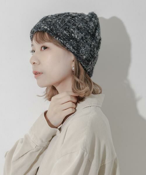 SMELLY / スメリー ニットキャップ | カラーミックスニットワッチ | 詳細12