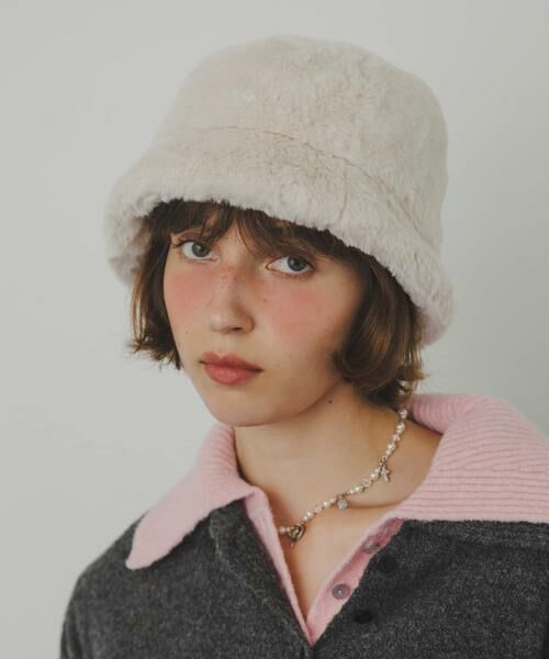 SMELLY / スメリー ハット | ファーバケットハット | 詳細6