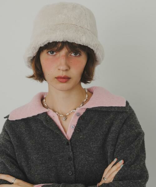 SMELLY / スメリー ハット | ファーバケットハット | 詳細7