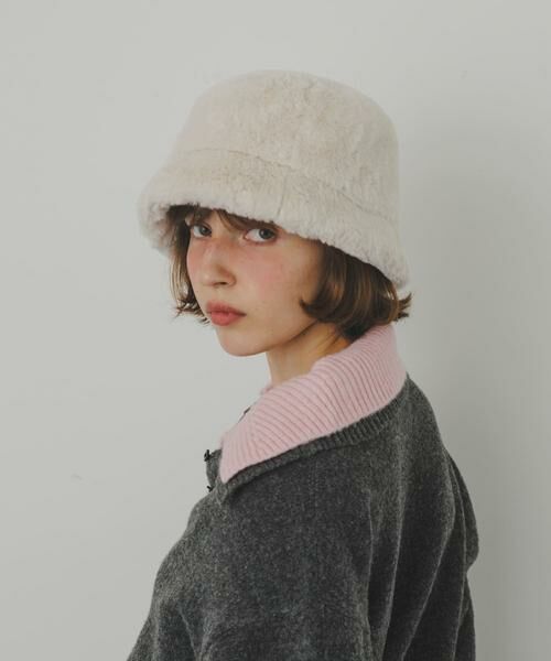 SMELLY / スメリー ハット | ファーバケットハット | 詳細8