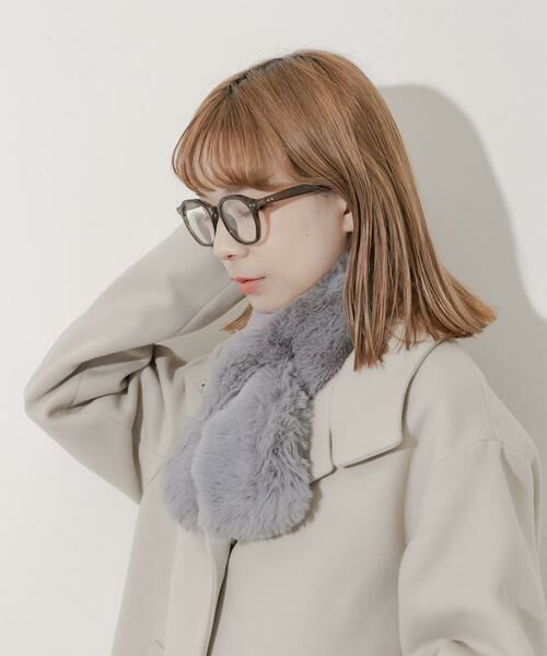 SMELLY / スメリー マフラー・ショール・スヌード・ストール | エコファーティペット | 詳細3