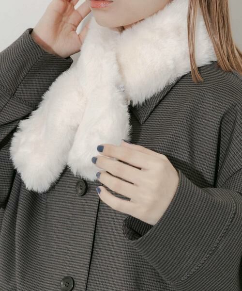 SMELLY / スメリー マフラー・ショール・スヌード・ストール | エコファーティペット | 詳細10