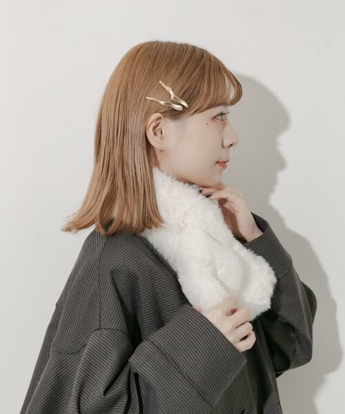 SMELLY / スメリー マフラー・ショール・スヌード・ストール | エコファーティペット | 詳細12