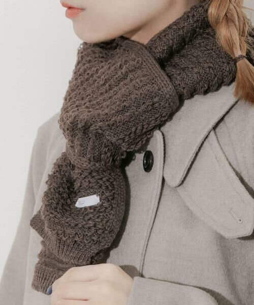 SMELLY / スメリー マフラー・ショール・スヌード・ストール | コンパクトニットマフラー | 詳細4