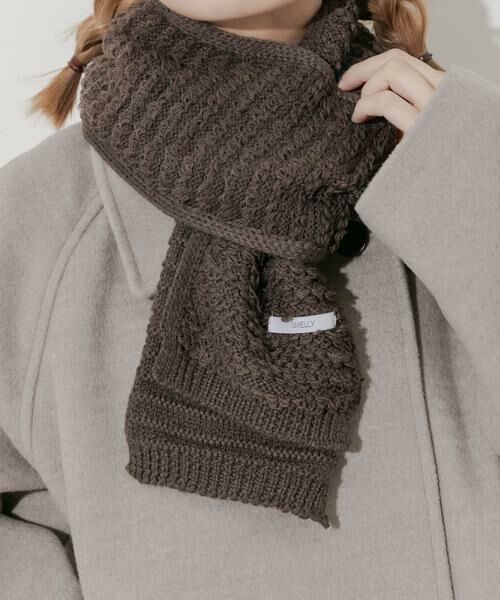 SMELLY / スメリー マフラー・ショール・スヌード・ストール | コンパクトニットマフラー | 詳細5
