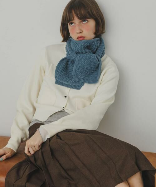 SMELLY / スメリー マフラー・ショール・スヌード・ストール | コンパクトニットマフラー | 詳細11