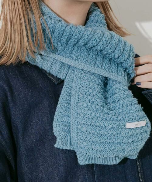 SMELLY / スメリー マフラー・ショール・スヌード・ストール | コンパクトニットマフラー | 詳細13