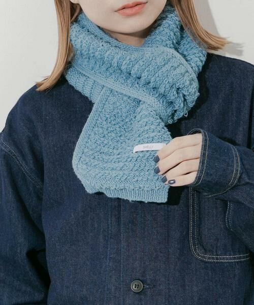 SMELLY / スメリー マフラー・ショール・スヌード・ストール | コンパクトニットマフラー | 詳細15