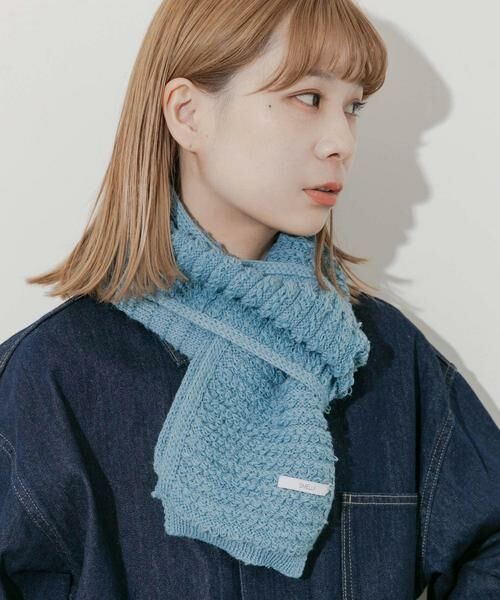 SMELLY / スメリー マフラー・ショール・スヌード・ストール | コンパクトニットマフラー | 詳細16