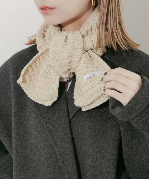 SMELLY / スメリー マフラー・ショール・スヌード・ストール | コンパクトニットマフラー | 詳細19
