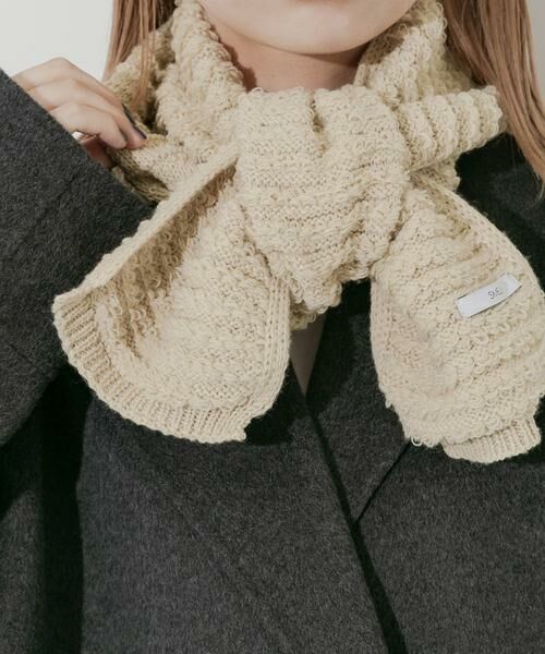 SMELLY / スメリー マフラー・ショール・スヌード・ストール | コンパクトニットマフラー | 詳細21